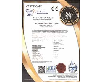 CE Uygunluk Beyanı
