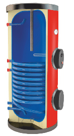 tek serpantinli boyler kesit